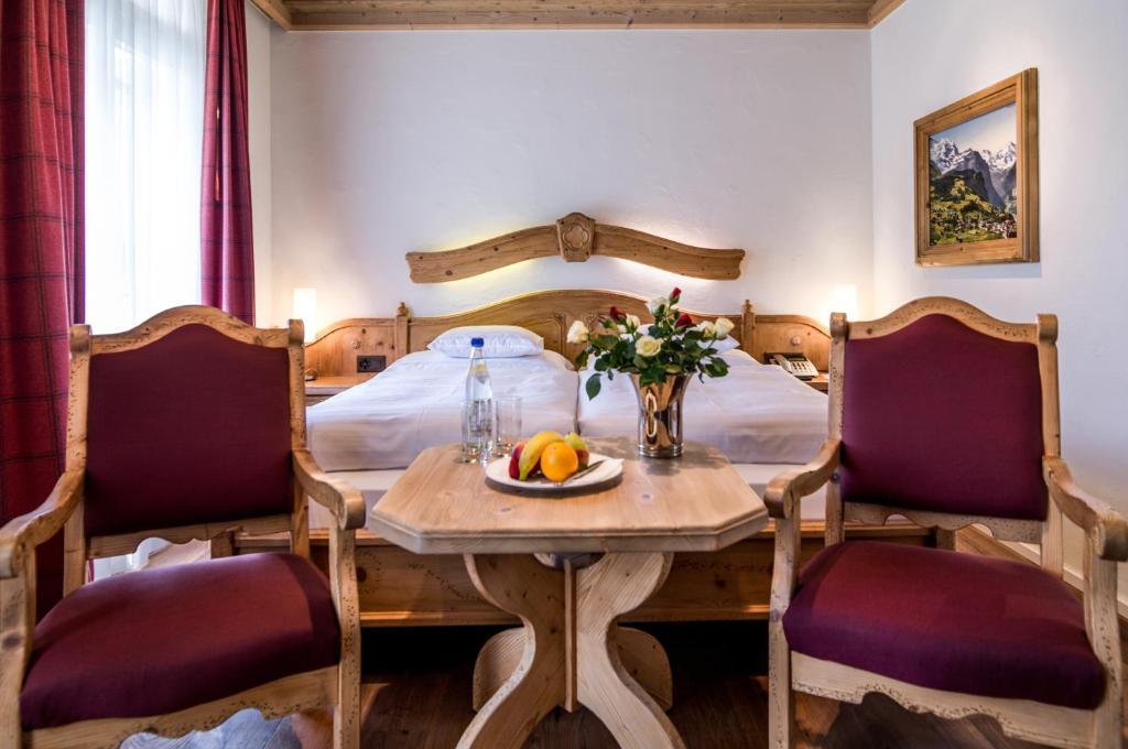 Hotel Schoenegg Wengen Cameră foto